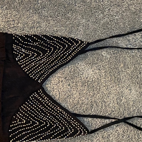 ⚫️SOLD⚫️NWT Free People Black Slip Dress - Picture 5 of 9